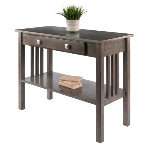 Stafford – Table console, gris huître