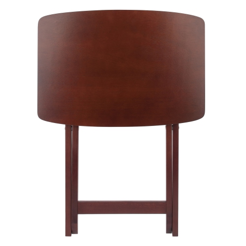 Darlene 2-Pc Snack Table Set, Walnut