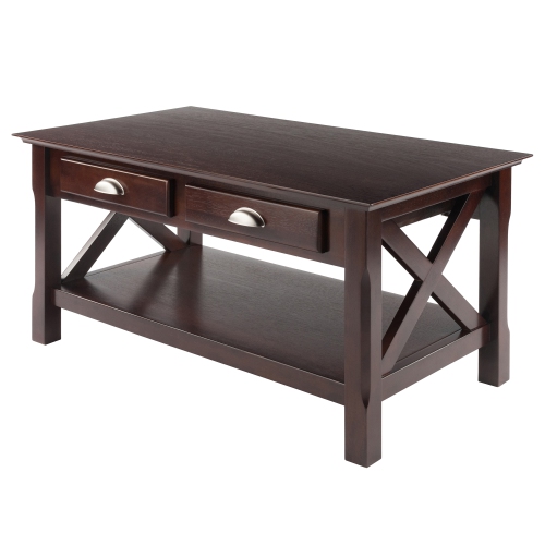 Image 1 of 10.. Xola Coffee Table, Cappuccino