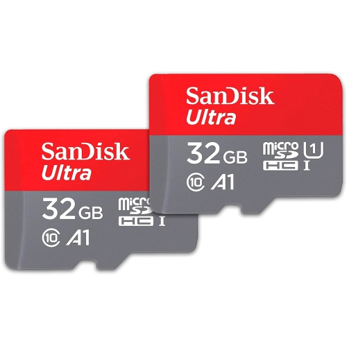 32GB 2-Pack Ultra microSDHC UHS-I Memory Card - SDSQUA4-032G-GN6MT