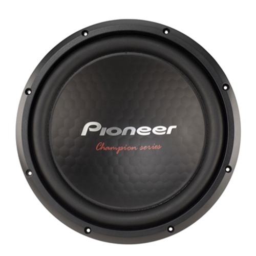 Pioneer TS-A301S4 Subwoofer à composants 12″ 1600 W à bobine acoustique unique de 4 Ohms Série Champion