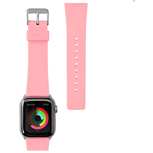 Laut Pastel Silicone Loop For Apple Watch 38mm/40mm/41mm - Candy Pink