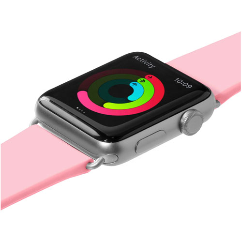 Laut Pastel Silicone Loop For Apple Watch 38mm/40mm/41mm - Candy Pink