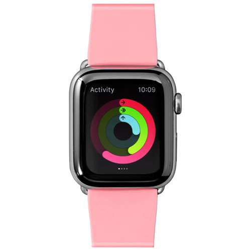 Laut Pastel Silicone Loop For Apple Watch 38mm/40mm/41mm - Candy Pink