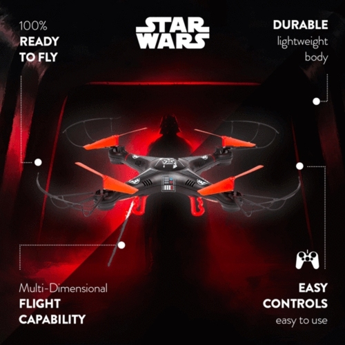 Star Wars Darth Vader 2.4GHz 4.5CH RC Quadcopter Drone