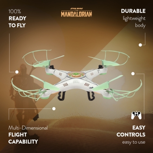 Star Wars The Mandalorian The Child, Grogu, Baby Yoda 2.4GHz 4.5CH RC Quadcopter Drone