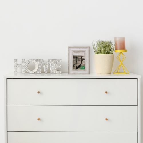 Cadre photo rétro vieilli - pour photo de 4 x 6 po - 8,5 po