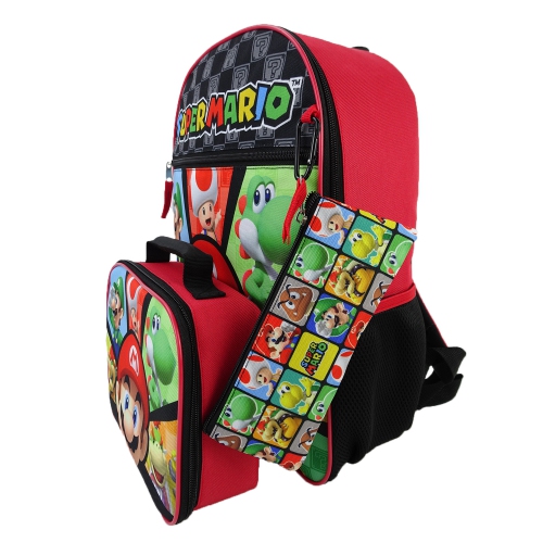 Super Mario Bros. 16" Backpack Sets