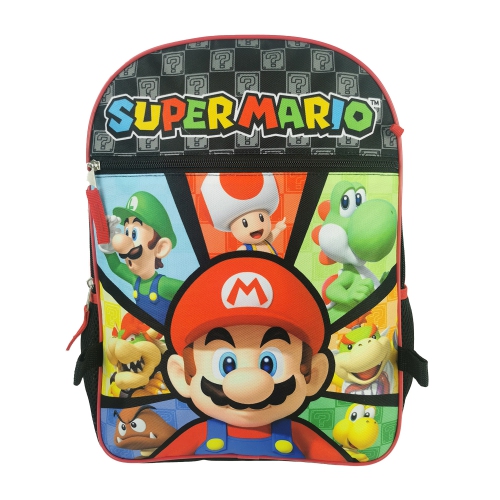 Super Mario Bros. 16" Backpack Sets