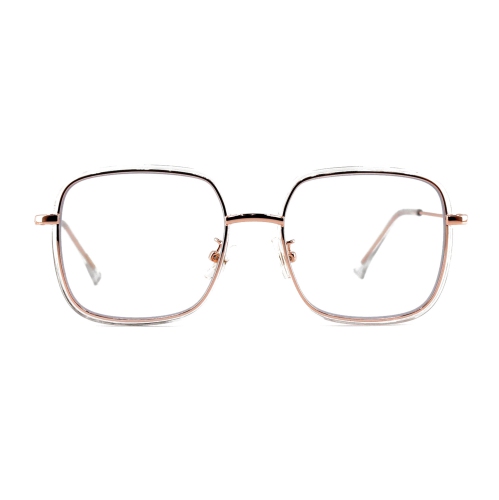 OTTIKA CARE  - Light Blocking Glasses - Adult | Model 1908 | Coating Gold | Clear-Gold In Blue