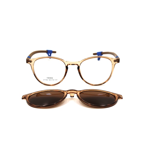 Ottika Care - Optical Frame - Polarized Attachment | Model 21102 | Kids & Teenagers | Brown