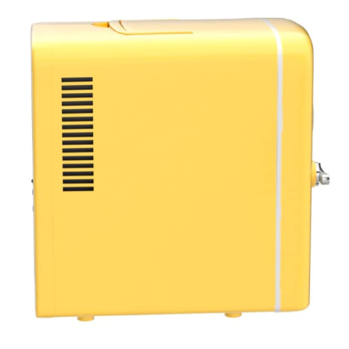 Frigidaire Mini conçu portable compact pour bureau à domicile et haut-parleur, capacité de 4 L, refroidit six canettes de 12 oz, 100 % sans fréon et