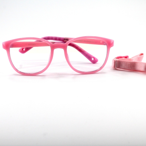 Kiddos - Blue Light Blocking Glasses | Model 2610 | Pink