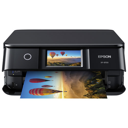 Epson Expression Photo XP-8700 Wireless All-In-One Inkjet Printer
