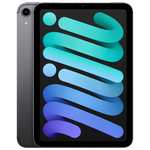 Image 1 of 9.. Refurbished - Apple iPad Mini 8.3" 64GB with Wi-Fi & Cellular (6th Generation) - Space Gray