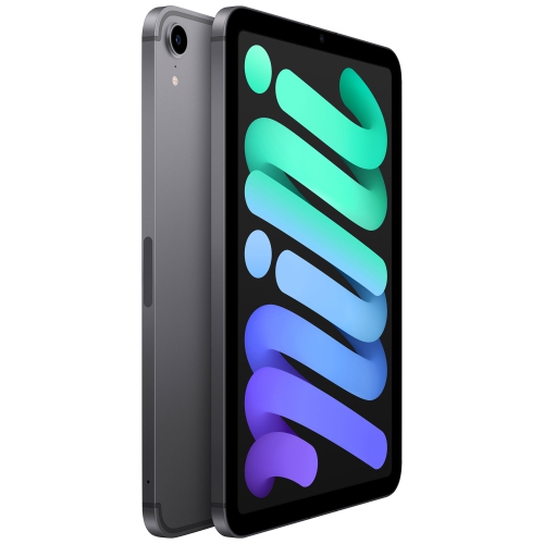 Apple iPad Mini 8.3" 64GB with Wi-Fi & Cellular (6th Generation) - Space Gray by APPLE - Refurbished condition - Image 3