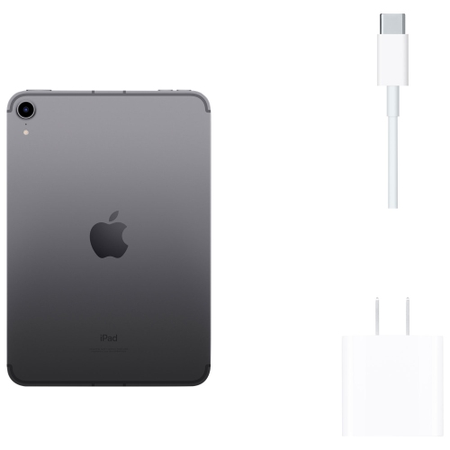 Apple iPad Mini 8.3" 64GB with Wi-Fi & Cellular (6th Generation) - Space Gray by APPLE - Refurbished condition - Image 8