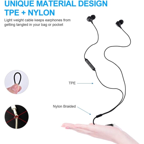 Dolaer MFi Certified In-Ear Lightning Headphone with Micro and Volume Remote Earphone iPhone 11 Wired Noise Cancelling MFi Earbuds Compatible for iPhone Xs Max/XR/XS/X, 13/12/11/8/