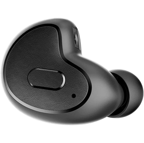 Dolaer Apico Mini Bluetooth Earbud, Featuring Invisible Earpiece, Snug Fit, Right Ear Use Only, Not for Call, Small Wireless Earphone for Motorcycle Riding, GPS, Podcasts, AudioBoo