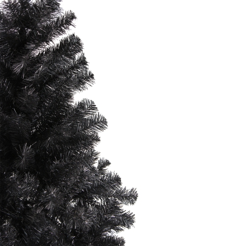 Full Colorado Spruce Artificial Halloween Tree - 6' - Black - Unlit