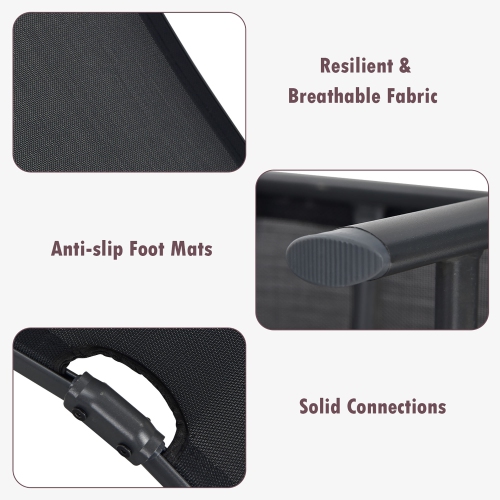 Gymax Outdoor Adjustable Chaise Lounge Chair Patio Beach Folding Recliner Lounge