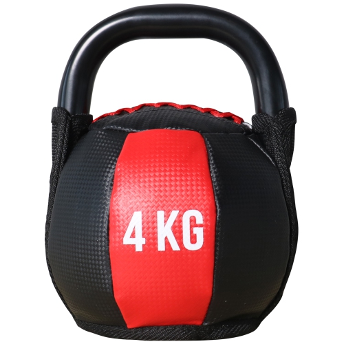 PRISP Poids Kettlebell Souple - Soft Kettle Bell Rempli de Sable avec Poignée Rigide