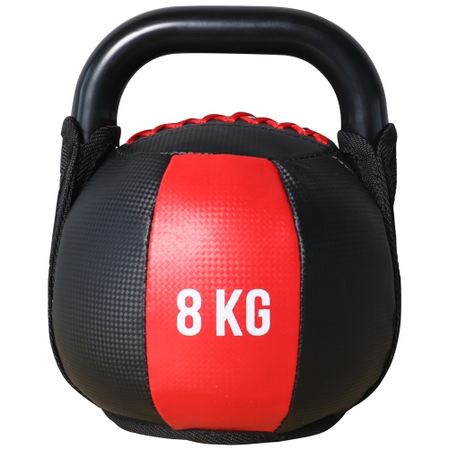 PRISP Poids Kettlebell Souple - Soft Kettle Bell Rempli de Sable avec Poignée Rigide