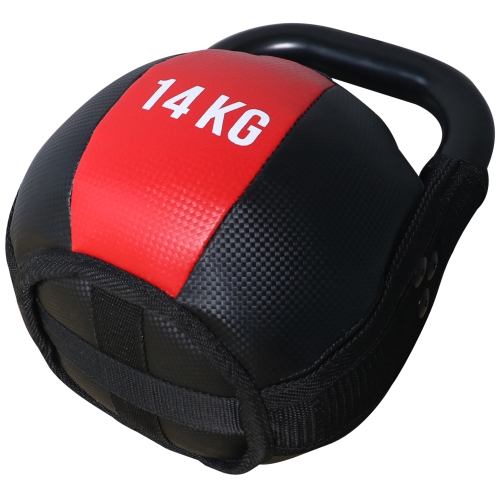 PRISP Soft Kettlebell Workout Weight - Sand-Filled Bell Body with Rigid Handle