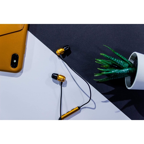 Écouteurs, écouteurs avec microphone et commande de volume, mousse à mémoire à isolation du bruit