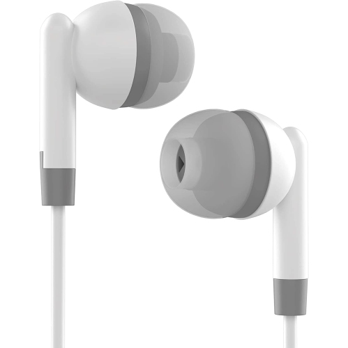 Écouteurs Dolaer en vrac avec prise pour écouteurs de 3.5 mm - Paquet de 10 - Multicolore