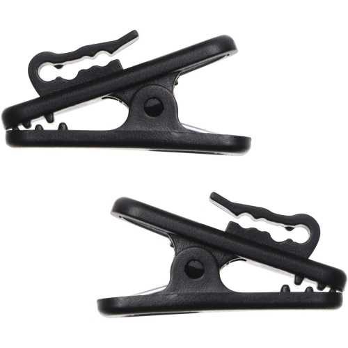 Dolaer 1 Inch Length Small Earphone Mount Cable Clothing Clip Earbud Clip Headphone Wire Clip to Keep Earphone/Microphone Cord in Place for 1.5mm