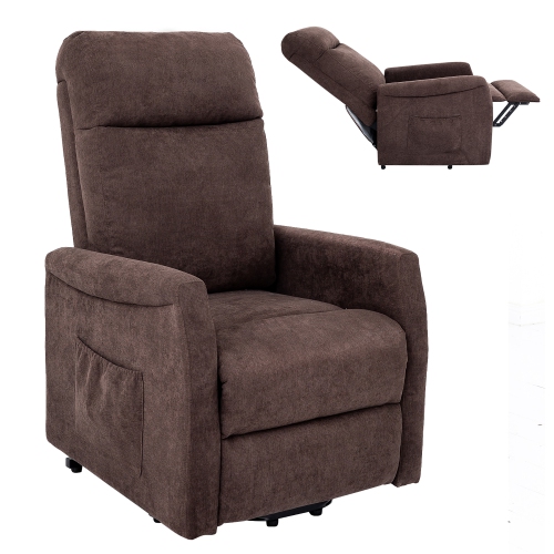 Costway Power Lift Recliner Chair for Elderly Living Room Chair w/ Remote Control