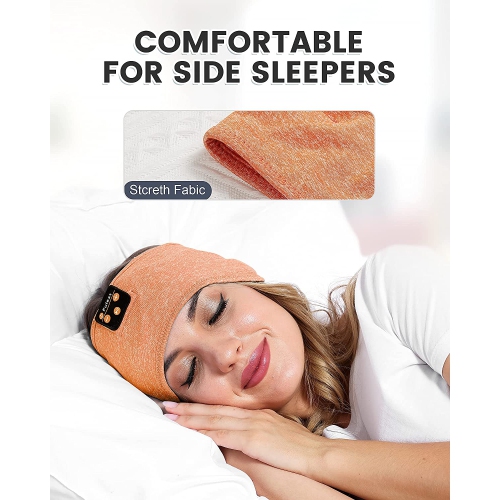 Dolaer Sleep Headphones Bluetooth Sleeping Headband, Sleeping Headphones Music Sports Headband, Ultra-Soft Headphones Headband for Side Sleepers,