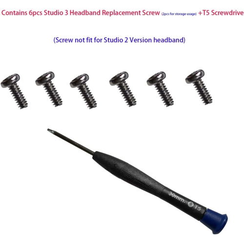 Dolaer Studio 3 – pièces de rechange pour coussinet supérieur sans fil pour casque d’écoute avec ou sans fil Studio 3 de Beats (pas d’accord pour