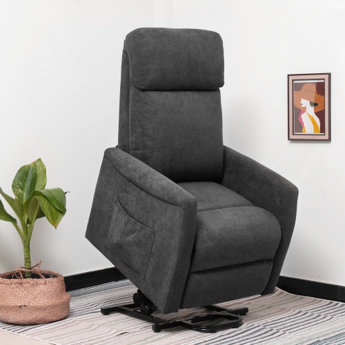 Costway Power Lift Recliner Chair for Elderly Living Room Chair w/ Remote Control