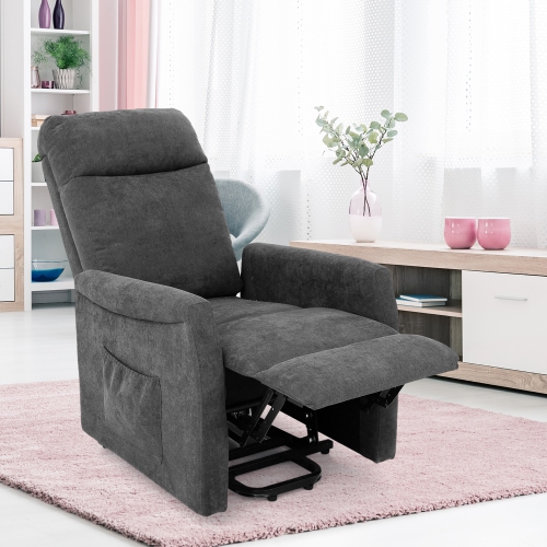 Costway Power Lift Recliner Chair for Elderly Living Room Chair w/ Remote Control