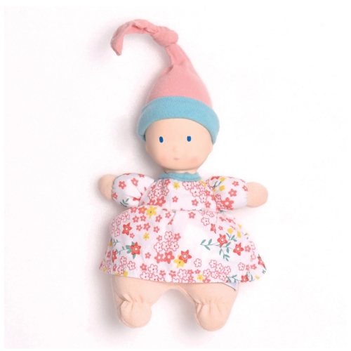 TIKIRI  Bonikka Collection Precious Baby Plush Doll - Floral (7 Inch)