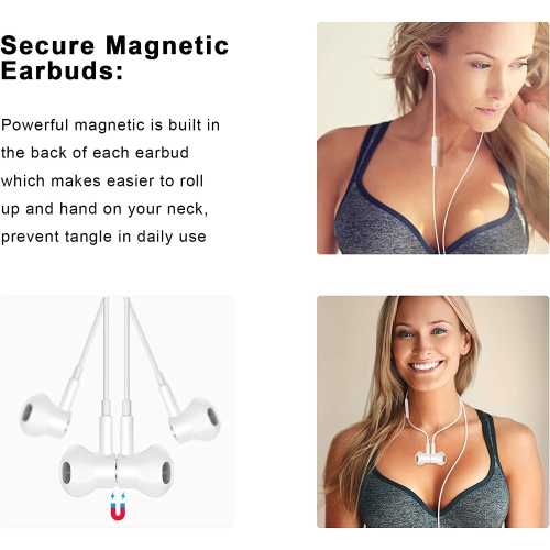 Écouteurs USB-C, écouteurs USB-C magnétiques, écouteurs stéréo, micro de basse numérique DAC, télécommande, écouteurs bouton USB-C pour Pixel OnePlus