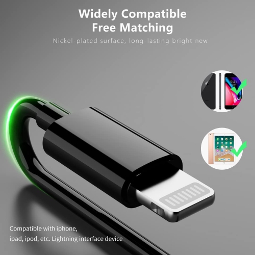 Écouteurs Dolaer avec connecteur Lightning, Écouteurs avec fil certifiés MFi avec microphone et commande de volume, compatible avec iPhone 13/12/11