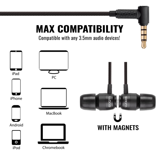 Écouteurs-microphone, écouteurs-boutons avec fil 2 Pro, écouteurs