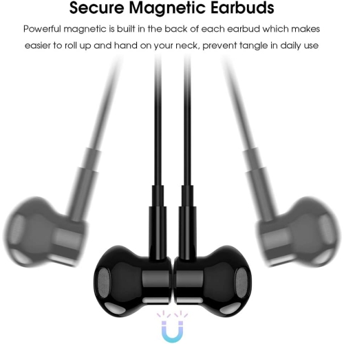 Dolaer USB C Headphones, Magnetic USB Type C Earphone Stereo Earbuds Hi-Fi Digital DAC Bass Mic & Remote Control for Google Pixel 6 5 4a 3 XL OnePlus