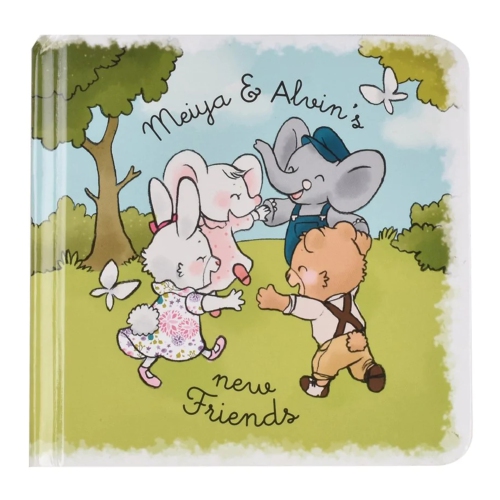 Livre de B&eacute;b&eacute; de Tikiri - Les nouveaux amis de Meiya et Alvin