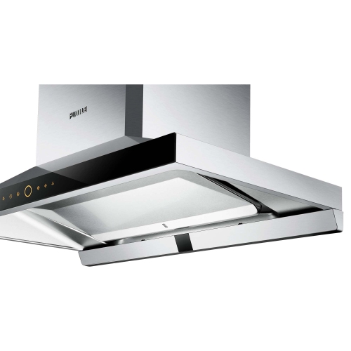 FOTILE EMS9026 36" Wall-mount Range Hood | Touchscreen | 3 Speed-settings and Auto-Turbo Function | Delay Off Function | LED Light