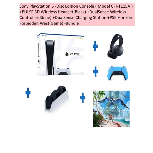 Sony PS5 Disc Edition Console (Model 