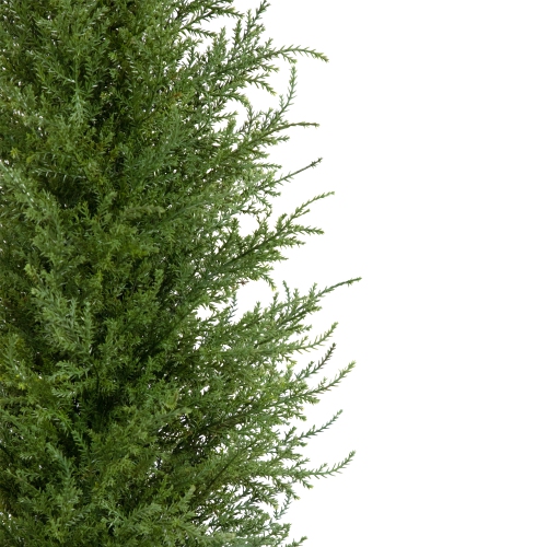 3' Artificial Cedar Pine Petite Arborvitae Tree in Round Pot, Unlit