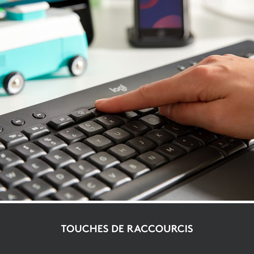 Clavier Bluetooth pleine grandeur SIGNATURE K650 de Logitech - Graphite