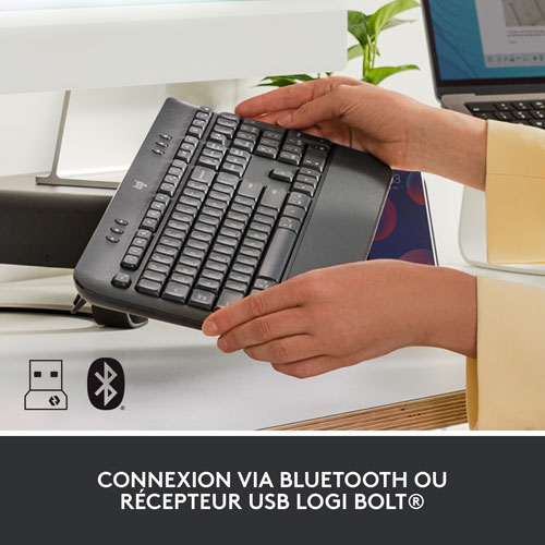 Clavier Bluetooth pleine grandeur SIGNATURE K650 de Logitech - Graphite