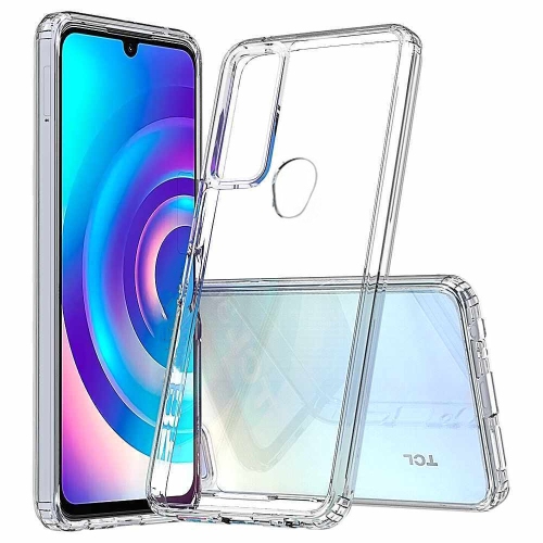 【CSmart】 Ultra Thin Soft TPU Silicone Jelly Bumper Back Cover Case for TCL 30 XE 5G, Clear