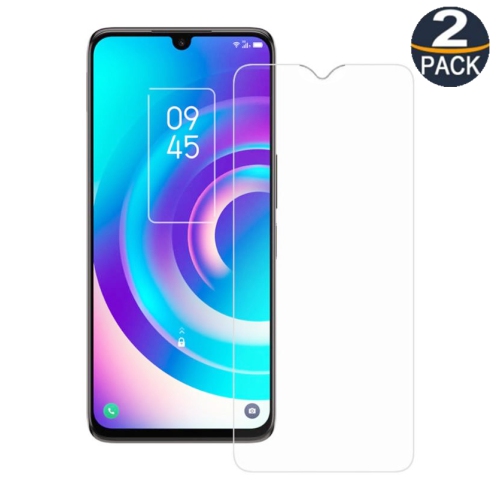 CSMART  【2 Packs】 Premium Tempered Glass Screen Protector for Tcl 30 5G, Case Friendly & Bubble Free