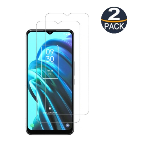 CSMART  【2 Packs】 Premium Tempered Glass Screen Protector for Tcl 30 Xe 5G, Case Friendly & Bubble Free